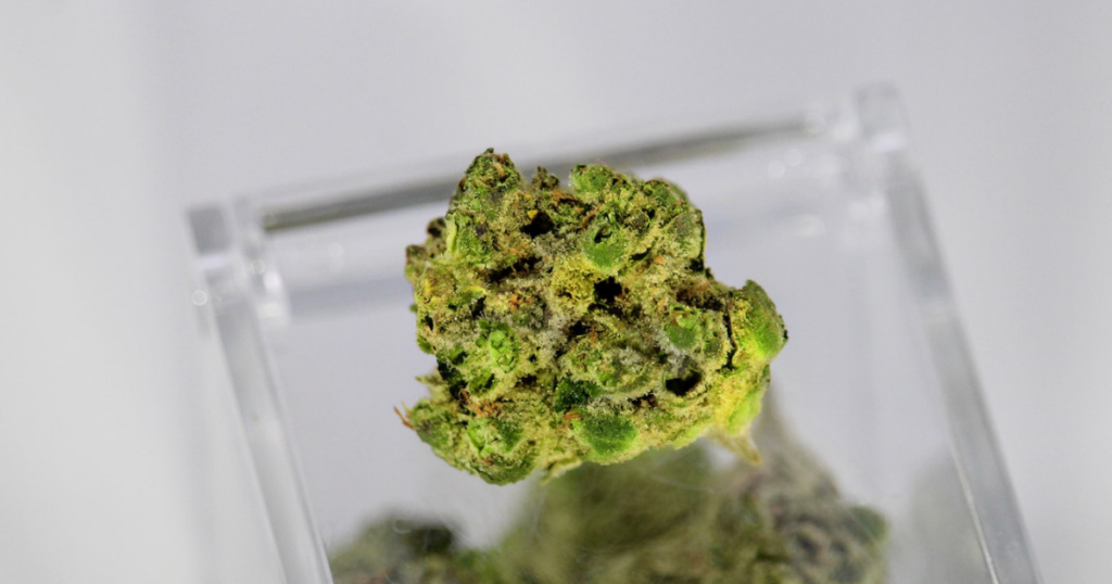 Prepackaged weed cannabis nug